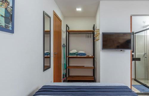 APART STUDIOS PONTAL - Aeroporto a 300 m - Praia 1,5 Km - Centro 2,5 Km - Cozinha Privativa - Mercado GBARBOSA e Padaria 450 m - Próx diversos Comércios a pé - Ar condic - Studios de 15 a 38 m2 Bem Equipados e Funcionais - Ideal Turismo e Trabalho - Foto 70