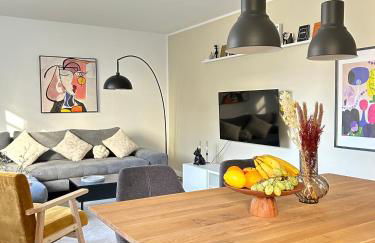 Modernes Designer-Apartment für 7 Gäste - 80qm in zentraler Lage, Self-Check-In - Foto 18