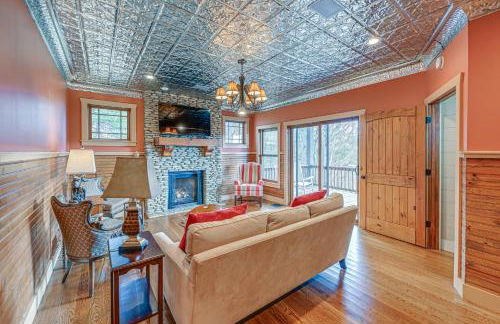 Mountain-View Georgia Cabin with 2 Decks - Foto 26