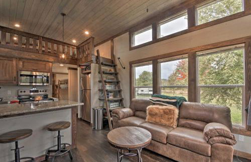 Secluded Morganton Tiny Home with Grills! - Foto 6