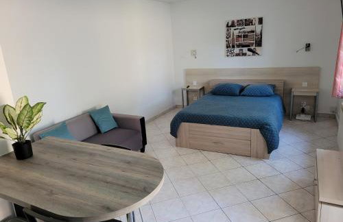 charmant studio de 30 m2 très calme avec sa grande belle terrasse et son jardin PRIVATIF - Foto 4