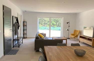 Villa 120m2 accès PMR piscine chauffée et jacuzzi - Foto 7