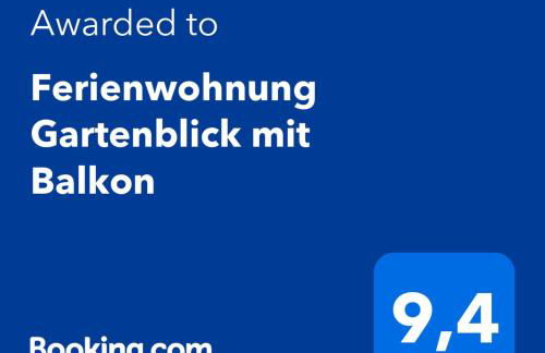 Ferienwohnung Gartenblick mit Balkon - Foto 5