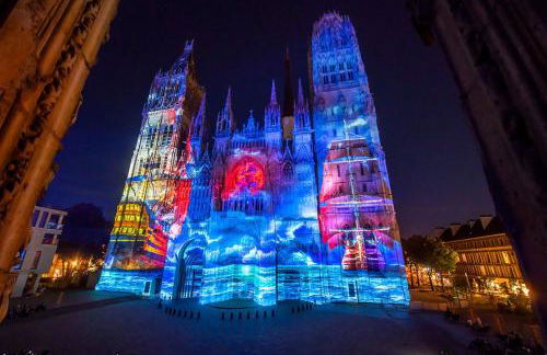 "Le 104" studio cosy proche de Rouen avec parking - Foto 15