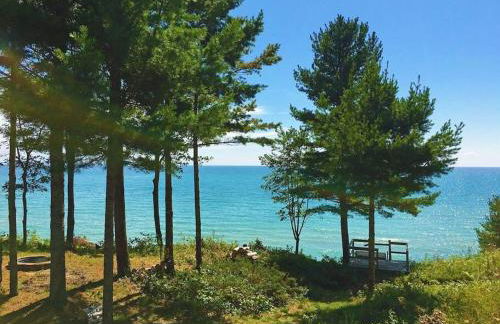 Beachfront~Private Sand Beach~Close Mackinac Ferry - Foto 58