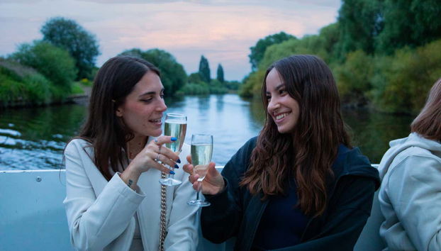 Um brinde ao entardecer!