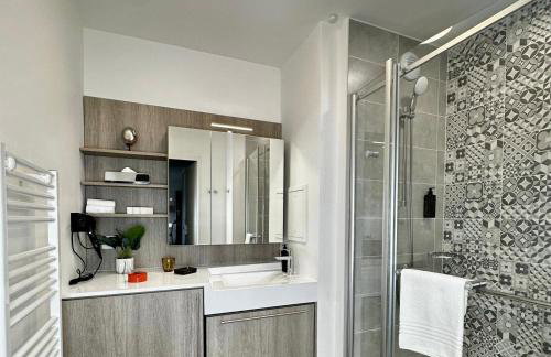 Les Belles Lettres - centre ville face à la Gare - 20 mn de Paris St Lazare - Foto 17