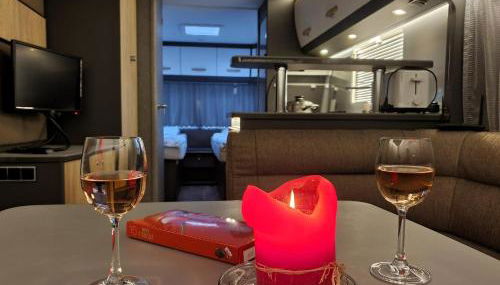 Wohnwagen am Rittergut Dornreichenbach - Foto 4