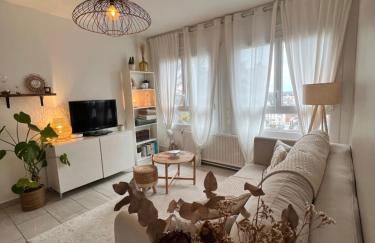 Le Bellevue - Gare & Les Jardins Darcy - T3 - Parking Free - Foto 1