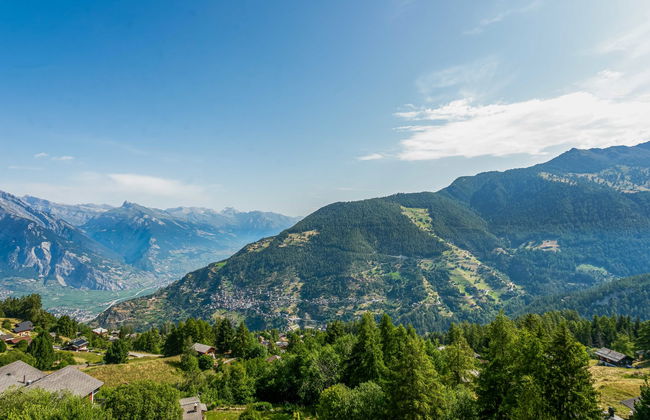 T-Resort La Tzoumaz 4p8 vue vallée - Foto 18