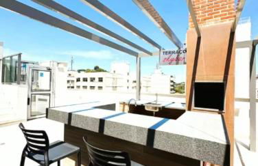 Apartamento Inteiro Novo Praia, 2 Varandas, Piscina e Vista Parcial MAC - Foto 62