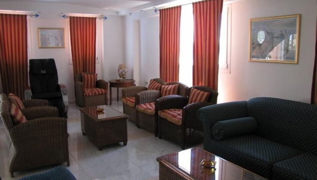 Zona de estar del vestíbulo