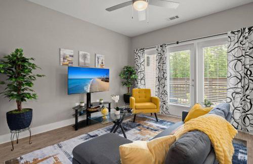 1 Bed Self Check-in pool Gym 30 plus Day Stays - Foto 6