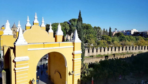 Visita guidata della Macarena e del suo museo - Foto 3, Contemplando i resti delle mura di Siviglia
