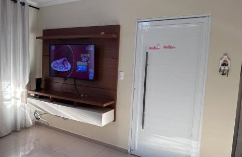 Sobrado top com piscina, espaço gourmet, próximo à praia com Ar Condicionado - Foto 26