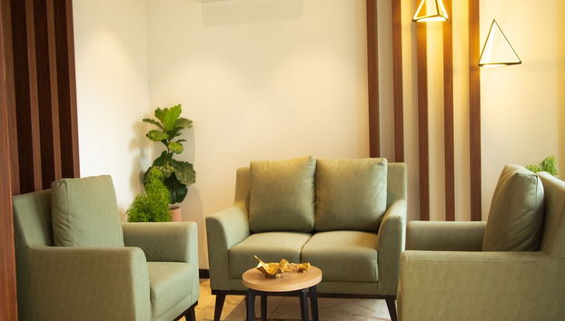 Zona de estar del vestíbulo