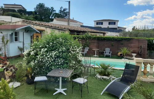 Eclats du Sud, villa les Cigales avec piscine, proche Cassis, meublé de tourisme 3 étoiles - Foto 56