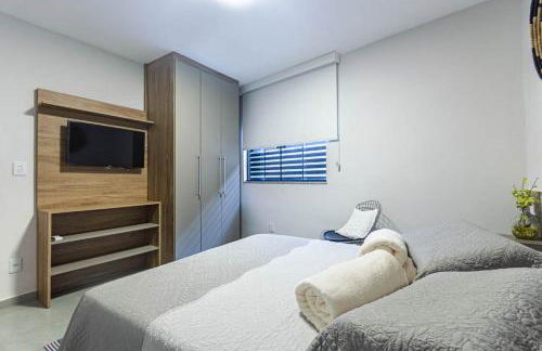 Pê na areia 1 Loft Praia de Itaipú - Foto 14