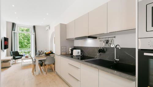 Azurenting - vue sur le port - amazing stay 1 - Photo 3, stove