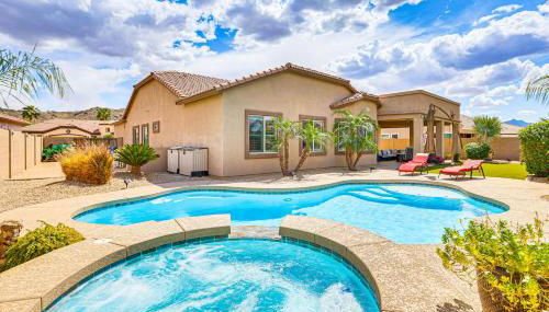 Backyard Oasis with Fire Pit Laveen Village Retreat - Foto 1