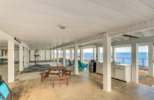 Alligator Point Beachfront Home with Private Hot Tub - Foto 23