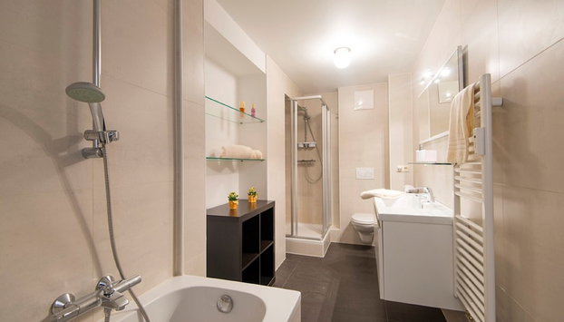 Nice Apartment in Salzburg With no Deposit - Foto 4, Baño