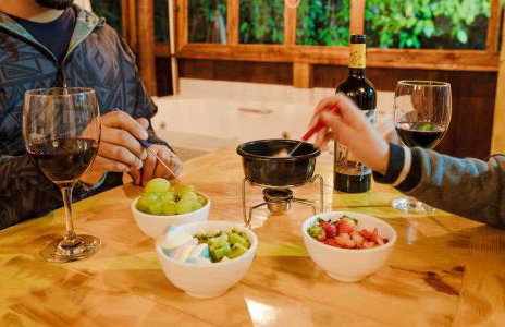 Chalé romântico com banheira aquecida - Foto 15