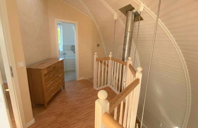 Kugelhaus Tamika - Sauna, Whirlpoolwanne und Kamin am Tollensesee - Foto 33