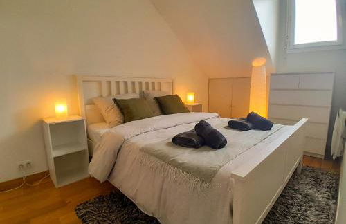 Duplex plein centre - Balcon - Parking - La Défense 10 min - Foto 7