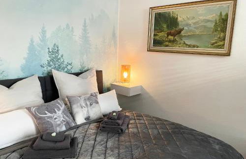 Magic Forest Design Apartment, 65 Zoll TV, Waschtrockner, beste Lage, am Markt - Foto 11