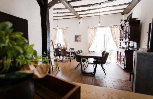 Seminarhaus Heim Retreat, Fachwerkhaus von 1451, Yoga, Naturgarten für 10 Personen - Foto 38