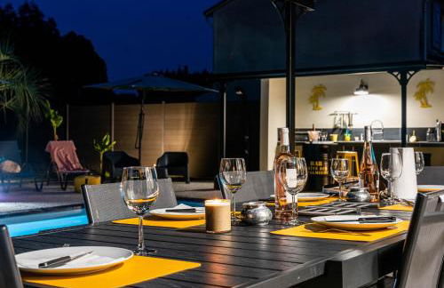 Villa des palmiers - Magnifique villa avec piscine chauffée et terrain de pétanque - Foto 44