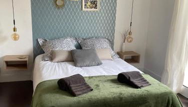 50 m2 T2 au calme, lumineux, confortable, cosy, climatisé, privatif avec parking gratuit et terrasse - Foto 4