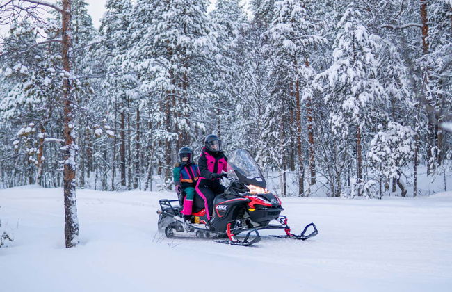 Aventura de moto de neve por Rovaniemi - Foto 10