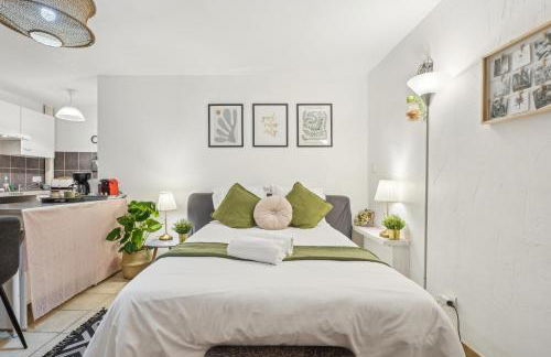 Studio garden and serenity, near Eurexpo and GroupamaStadium - Foto 3