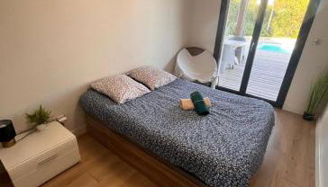 Piscine privative, CLIM, WIFI, 150m de la plage, 6 couchages, bel appartement rdc - Foto 5