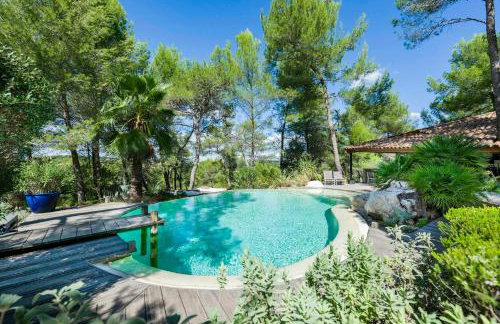 Japanese-Inspired Villa Facing Pic Saint-Loup - Foto 25