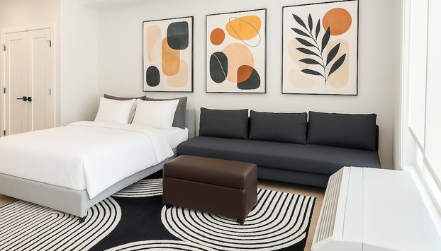 Modern Studio Suites - Foto 3, Quarto