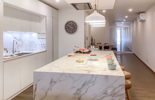 Modern Beautiful Pool And Sea Apt Qawra - Foto 6