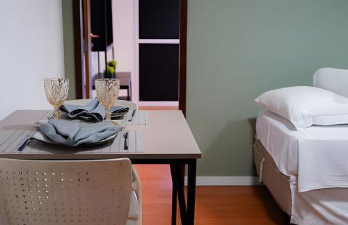 Flat Térreo com Piscina e Jardim Tropical - Foto 42