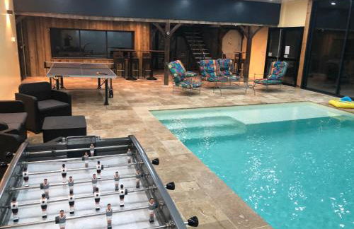 Cottage piscine intérieure31degrés ZOO LA FLECHE24H du Mans - Photo 30