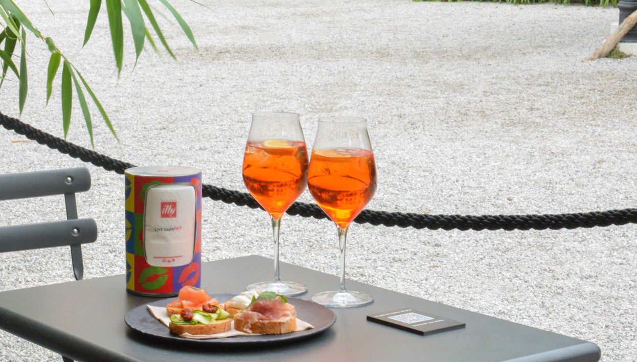 Aperitivo nos Jardins Reais