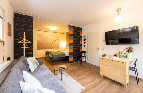 Ruhiges 1-Zi-Apartment, ideal für Kurzaufenthalt für bis zu 4 Personen - Foto 13