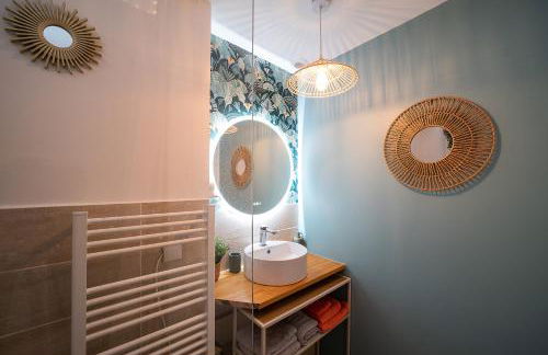 Le Cosy Perpignan Centre, 2 rooms, 2 bathrooms, free WIFI, free parking, lift, central, renovated, spacious - Foto 12