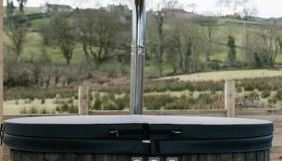 Countryside Shepherds Hut with hot tub wood fired - Foto 4