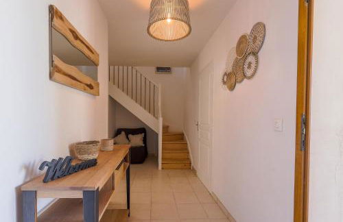 MAISON MITOYENNE VUE MER WIFI PROCHE L'ILE ROUSSE - Foto 6