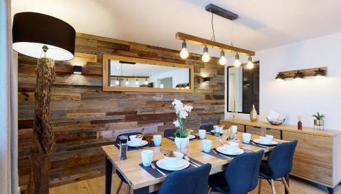 Élégant et Moderne avec Vue Montagne au Coeur de Paradiski - Garage - 8pers - 90m2 - Sabaudinha - Foto 5