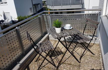 Ferien- und Businessapartment I Modern mit WLAN und Parkplatz nahe Zentrum, Automobil- und Tech-Firmen, Messe - Foto 9