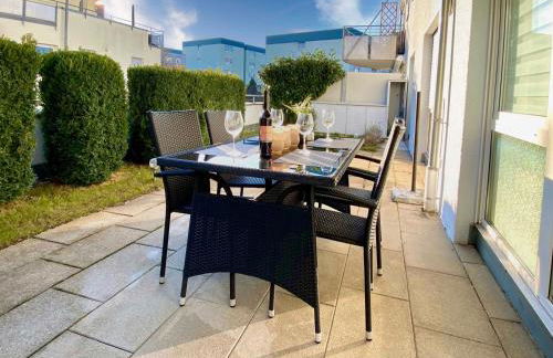 3 Zimmer Apartment in S-Bahn Nähe, 76 qm, max 5 Pers, 30qm Dachterasse, Garage, Internet 1000 MBit - Foto 1