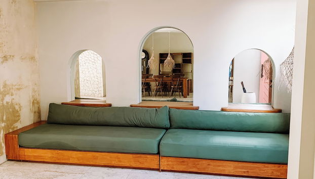 Zona de estar del vestíbulo